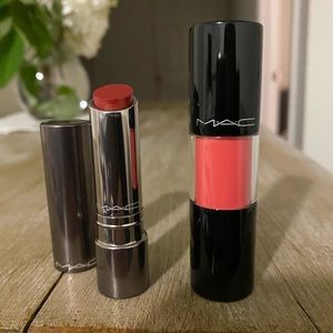 MAC versicolour varnish and plenty of pout lip